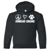 18500B Youth Heavy Blend Hooded Sweatshirt Thumbnail